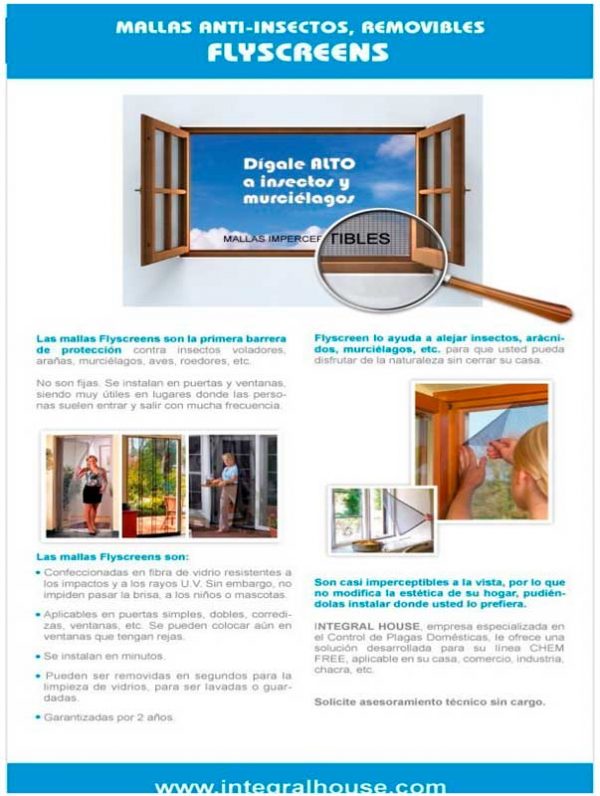Mallas anti-insectos removibles Flyscreens (142) - Imagen 3